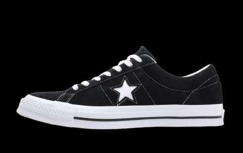 Converse One Star Ox Black White