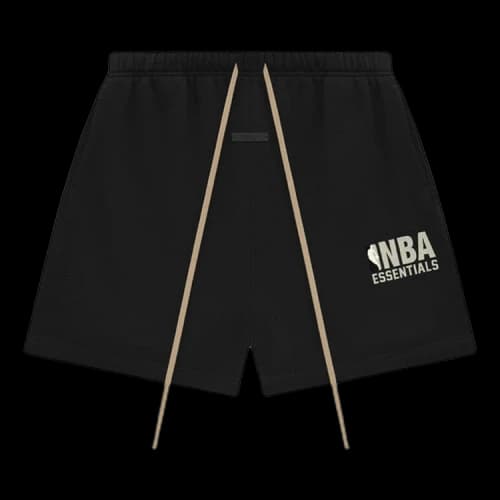 Fear of God Essentials NBA Sweatshorts (SS25) Black