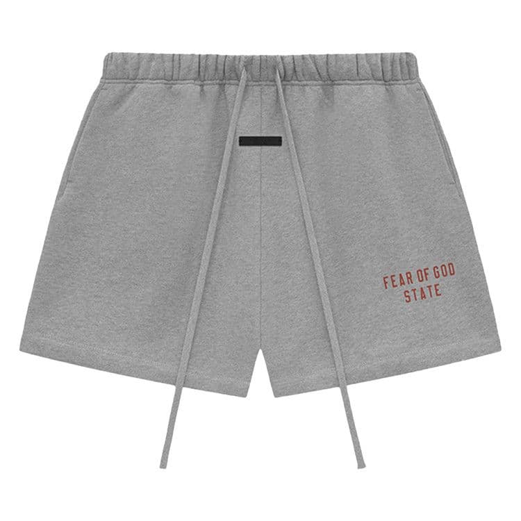 Fear of God Essentials Fleece Soccer Short Dark Heather