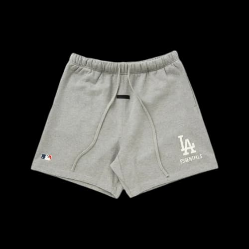 Fear of God Essentials Dodgers Classic Sweatshort 'Concrete Heather'