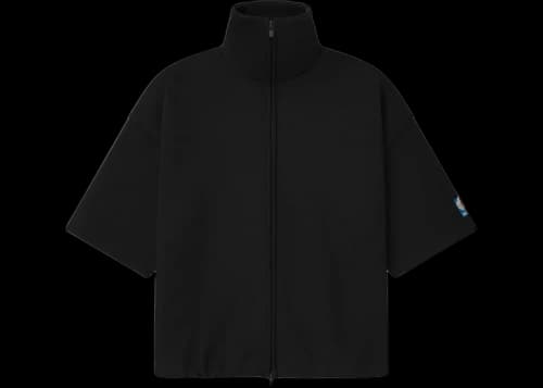 Fear of God Essentials NBA Fleece High Neck Jacket Black
