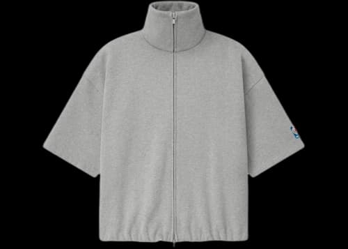 Fear of God Essentials NBA High Neck Jacket Concrete Heather