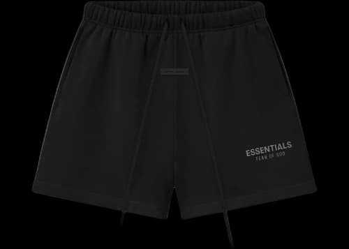 Fear of God Essentials Classic Fleece Sweatshort Jet Black