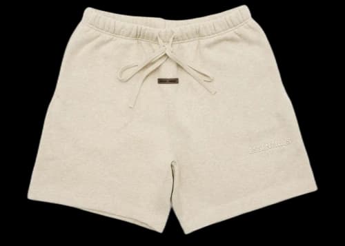 Fear of God Essentials Classic Fleece Sweatshort (FW25) Heather Stone