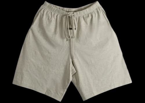 Fear of God EssentiaLS Basketball Jersey Shorts Heather Stone