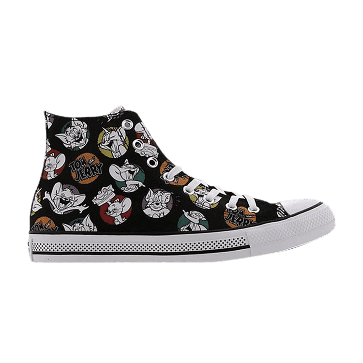 Converse Chuck Taylor All Star Hi Tom and Jerry Black