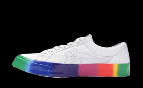 Converse One Star Ox Golf le Fleur Rainbow Sole