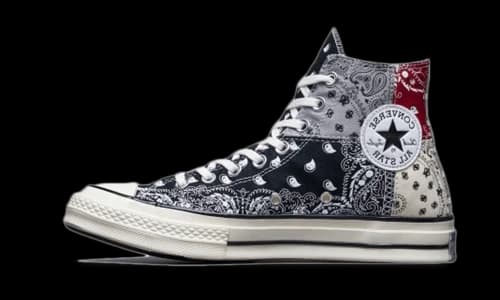 Converse Chuck Taylor All Star 70 Hi Offspring Paisley Black