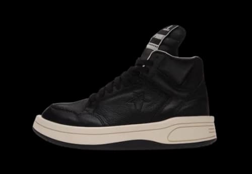 Converse TURBOWPN Mid Rick Owens DRKSHDW Black