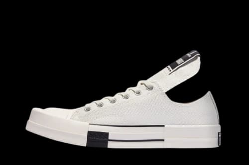 Converse TURBODRK Chuck Taylor All Star 70 Ox Rick Owens DRKSHDW White