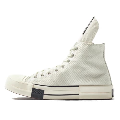 Converse DRKSTAR Chuck Taylor All Star 70 Hi Rick Owens DRKSHDW White