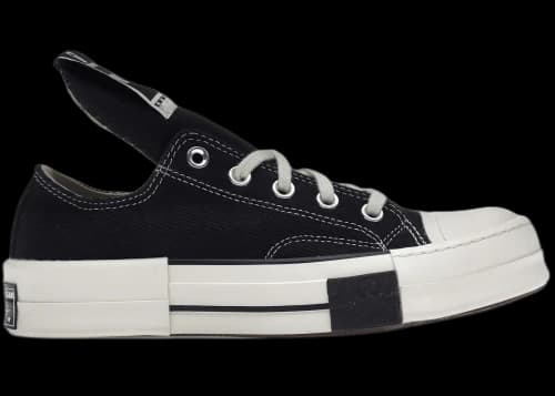 Converse DRKSTR Chuck Taylor All Star 70 Ox Rick Owens DRKSHDW Black