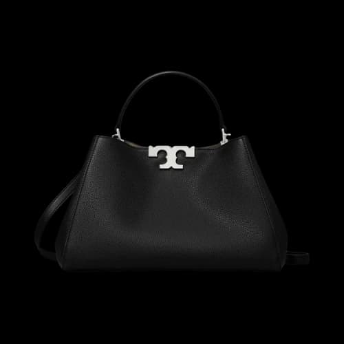 Tory Burch Soft Satchel Black