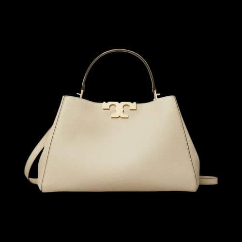 Tory Burch Soft Satchel Light Stone