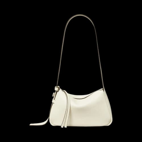 Tory Burch Romy Small Shoulder Bag Light Cream