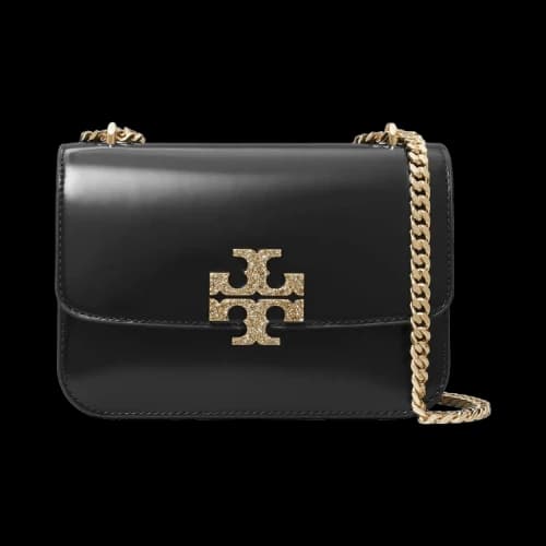 Tory Burch Leather Small Eleanor Shoulder Bag Black