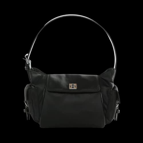 Tory Burch Virginia Pocket Shoulder Bag Black