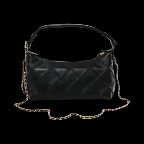 Tory Burch Fleming Pochette Bag Black