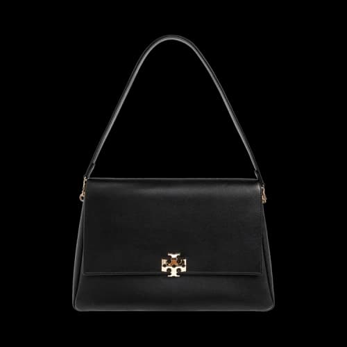 Tory Burch Charlie Large Shoulder Bag Black