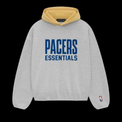 Fear of God Essentials NBA Pacers Hoodie Light Heather Grey
