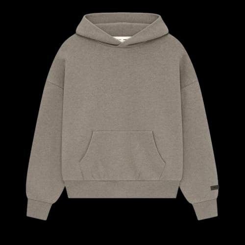 Fear of God Essentials Classic Fit Fleece Hoodie Homestead Heather