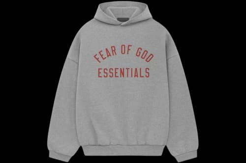 Fear of God Essentials Fleece Hoodie Dark Heather