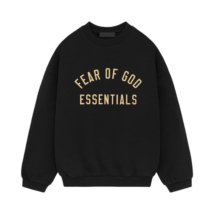 Fear of God Essentials Fleece II Crewneck Black