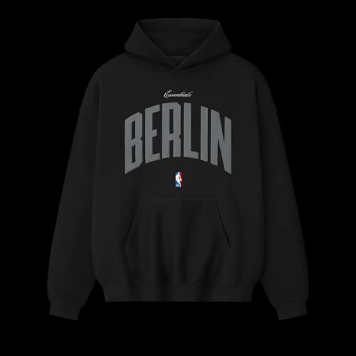 Fear of God Essentials Berlin 90s Hoodie Black