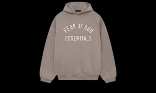 Fear of God Essentials Fleece Hoodie Heather Gray