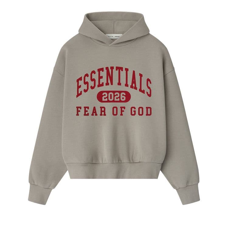 Fear of God Essentials Classic Hoodie Smoke Grey