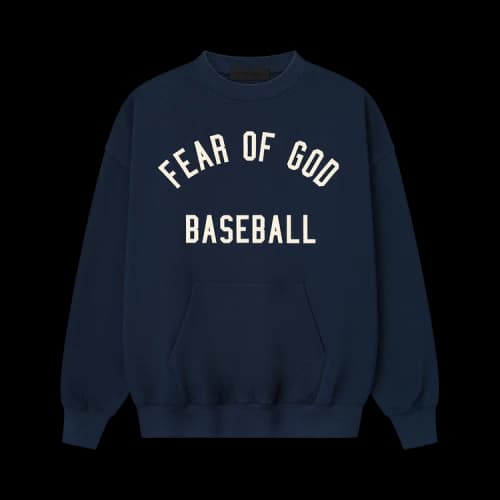Fear of God Essentials MLB Sport Crewneck 'Midnight Navy'
