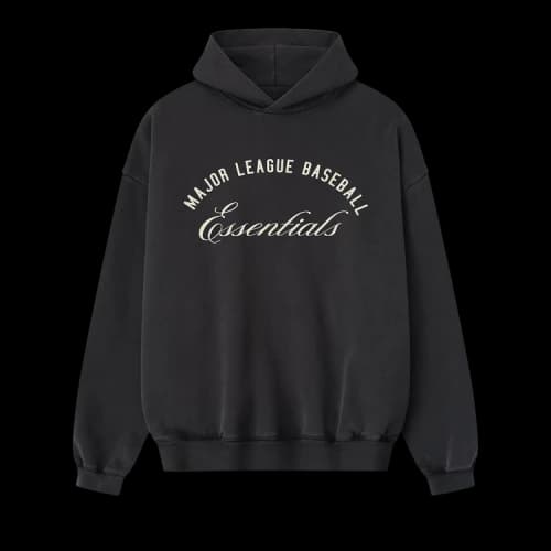 Fear of God Essentials MLB Sport Hoodie Black