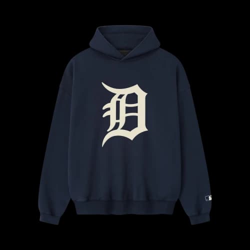 Fear of God Essentials Yankees Sport Hoodie Cream White