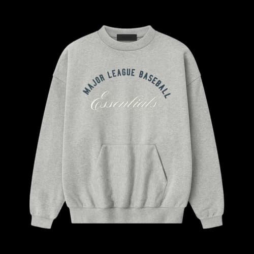 Fear of God Essentials Packers Sport Crewneck Concrete Heather