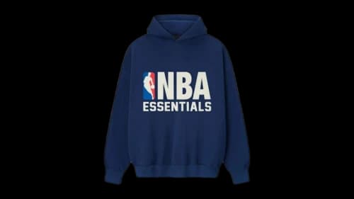 Fear of God Essentials NBA Sport Hoodie Estate Blue