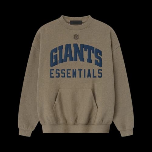 Fear of God Essentials Rams Sport Crewneck Concrete Heather