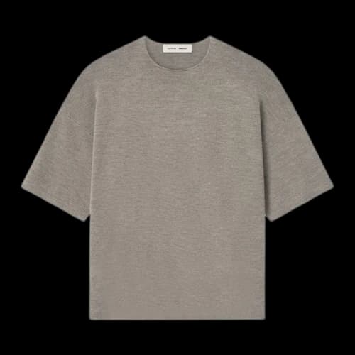 Fear of God Essentials Merino Short Sleeve Sweater Homestead Heather