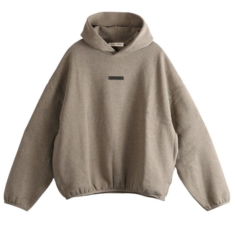 Fear of God Essentials Modern Fit Fleece Hoodie Homestead Heather