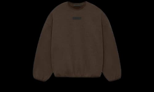 Fear of God Essentials Core Collection Crewneck Heather Wood
