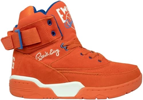 Ewing 33 Hi Orange Suede NYC Mecca