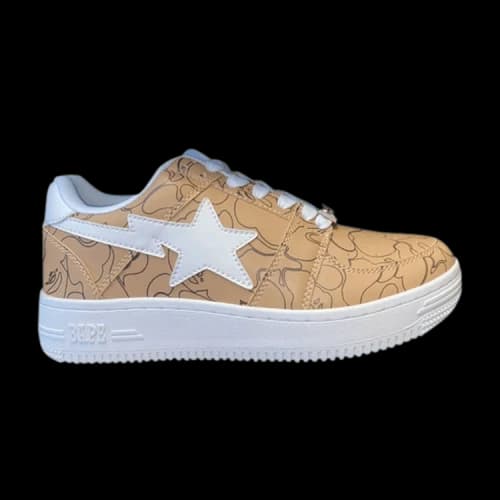 A Bathing Ape Bape Sta Low Line Camo Tan (Women's)