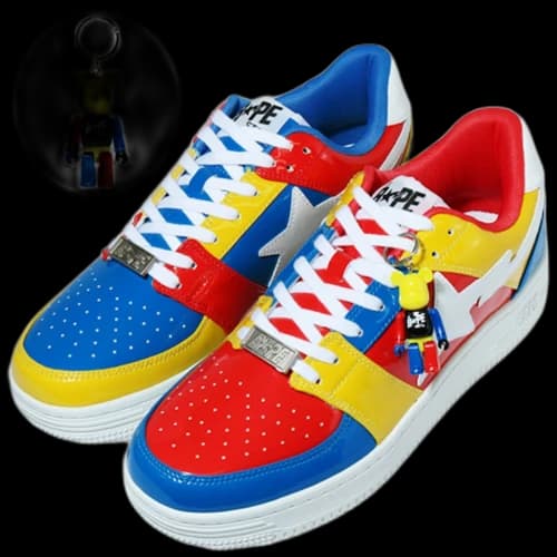 A Bathing Ape Bape Sta Low Medicom Toy Multi