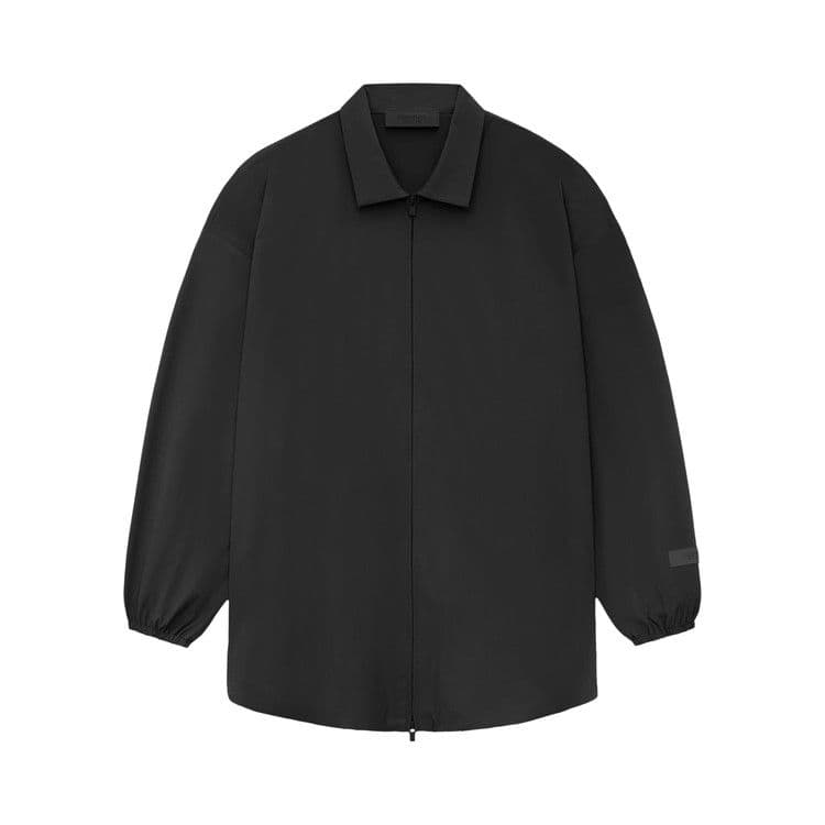 Fear of God Essentials Core Collection Nylon Overshirt Black