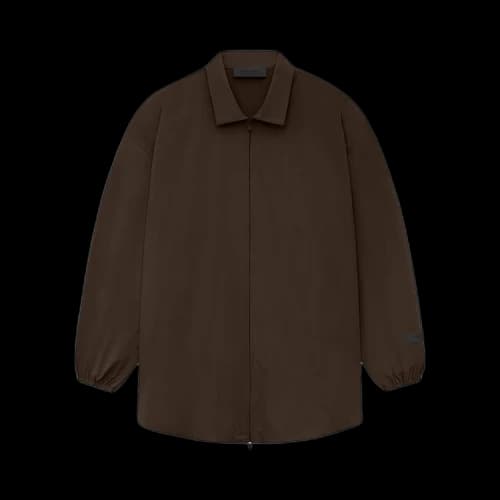 Fear of God Essentials Core Collection Nylon Overshirt Wood