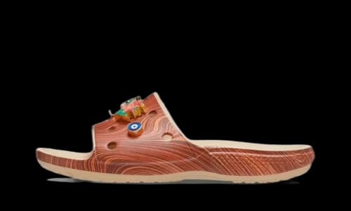Crocs Classic Slide SZA Wood Grain