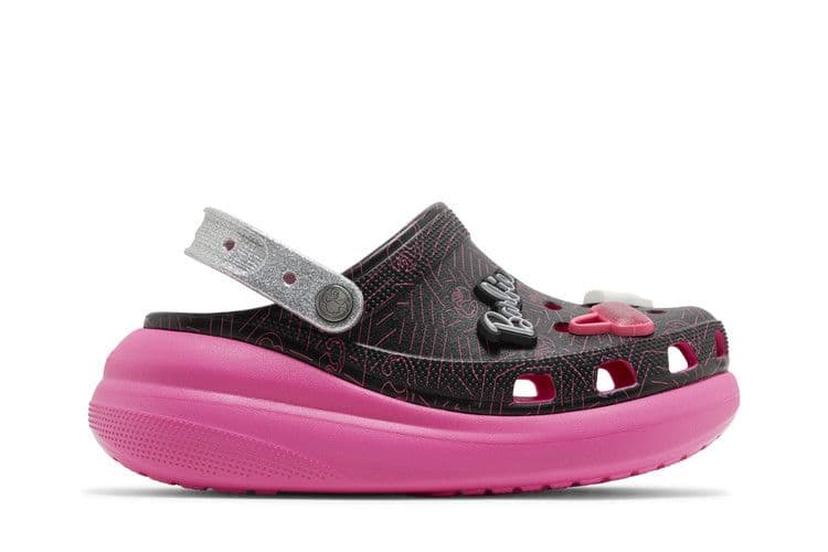 Crocs Crush Clog Barbie Black Pink