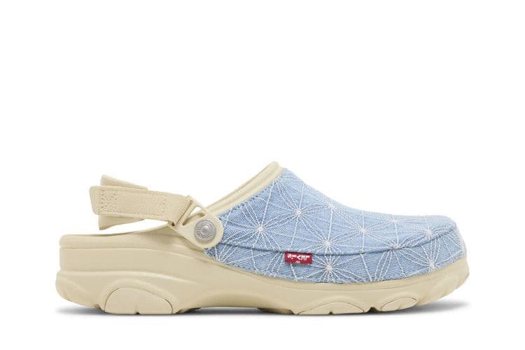 Crocs Classic All-Terrain Clog Levi's Sashiko Light Wash