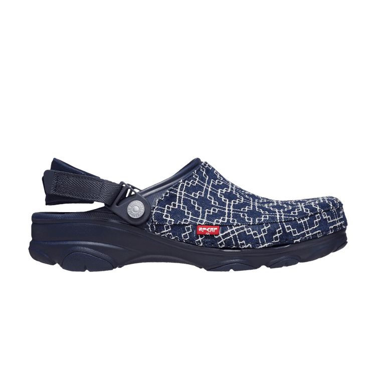 Crocs Classic All-Terrain Clog Levi's Sashiko Dark Wash