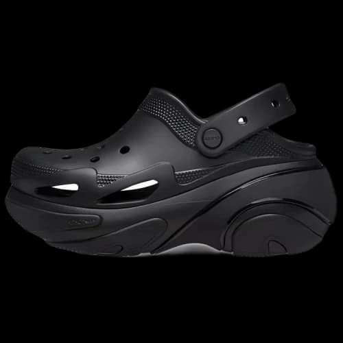 Crocs Bubble Crush Clog Triple Black