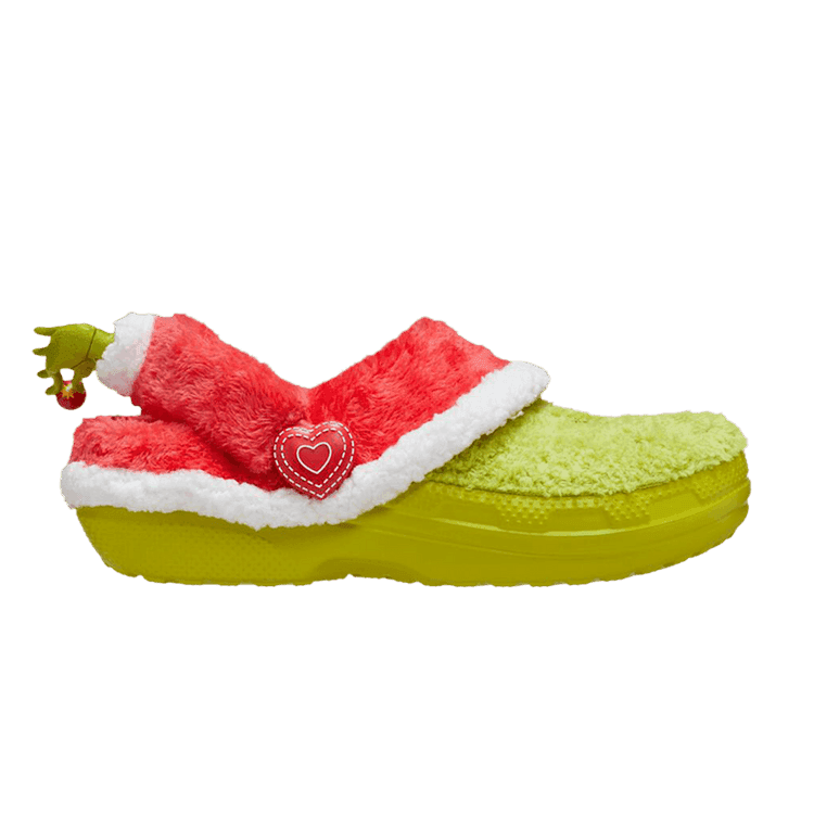 Crocs Classic Lined Clog The Grinch